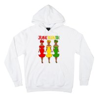 Juneteenth Melanin Black Women Hoodie