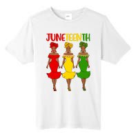 Juneteenth Melanin Black Women Tall Fusion ChromaSoft Performance T-Shirt