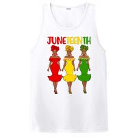 Juneteenth Melanin Black Women PosiCharge Competitor Tank