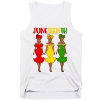 Juneteenth Melanin Black Women Tank Top