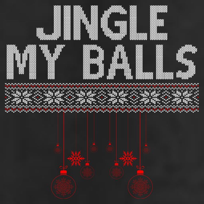 Jingle My Balls Funny Ugly Christmas Adult Drive Performance Visor