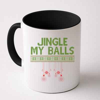 Jingle My Balls Funny Ugly Christmas Mug
