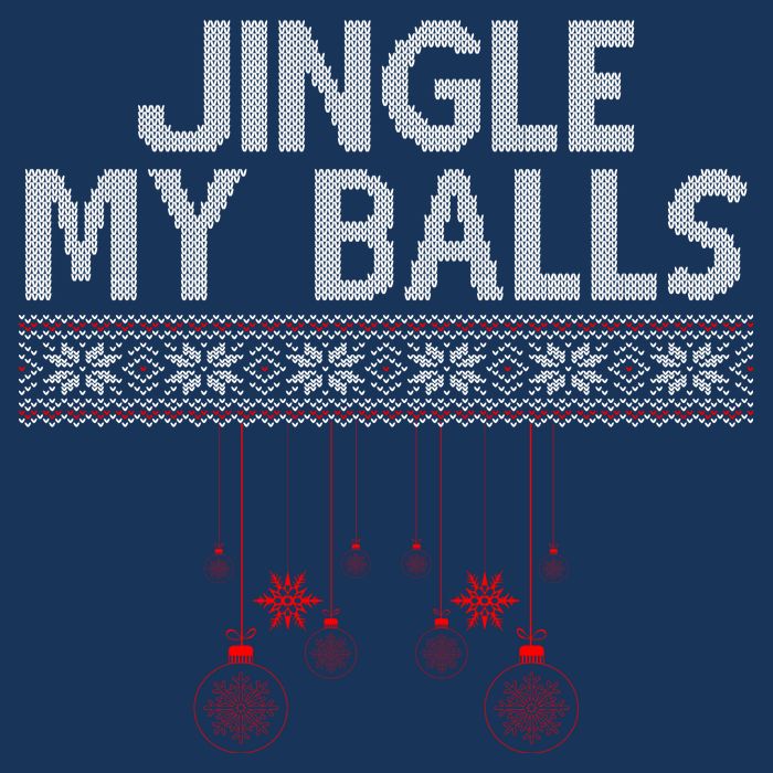Jingle My Balls Funny Ugly Christmas Flatbill Hat