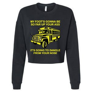 Jackie Miller Bus Driver Angry Bus Driver Cropped Pullover Crew