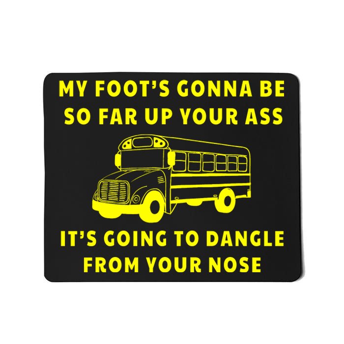 Jackie Miller Bus Driver Tee ANGRY BUS DRIVER Tee Mousepad