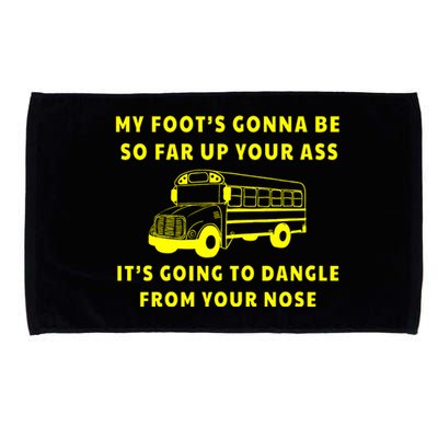 Jackie Miller Bus Driver Tee ANGRY BUS DRIVER Tee Microfiber Hand Towel