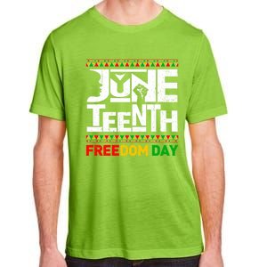 Juneteenth Melanin Black History Month Freedom Day African Gift Adult ChromaSoft Performance T-Shirt