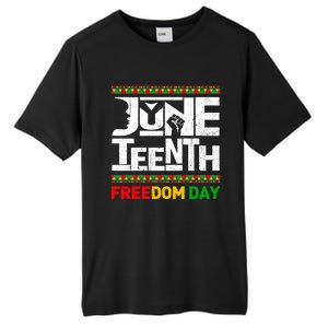 Juneteenth Melanin Black History Month Freedom Day African Gift Tall Fusion ChromaSoft Performance T-Shirt