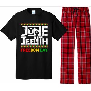 Juneteenth Melanin Black History Month Freedom Day African Gift Pajama Set