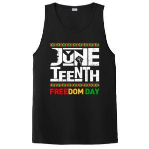 Juneteenth Melanin Black History Month Freedom Day African Gift PosiCharge Competitor Tank