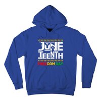 Juneteenth Melanin Black History Month Freedom Day African Gift Hoodie