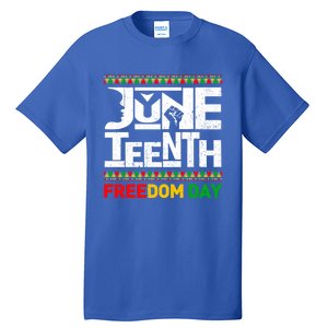 Juneteenth Melanin Black History Month Freedom Day African Gift Tall T-Shirt