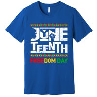 Juneteenth Melanin Black History Month Freedom Day African Gift Premium T-Shirt