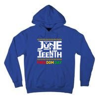 Juneteenth Melanin Black History Month Freedom Day African Gift Tall Hoodie