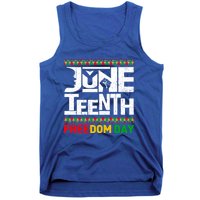 Juneteenth Melanin Black History Month Freedom Day African Gift Tank Top