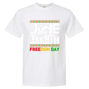 Juneteenth Melanin Black History Month Freedom Day African Gift Garment-Dyed Heavyweight T-Shirt