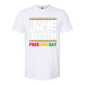 Juneteenth Melanin Black History Month Freedom Day African Gift Softstyle CVC T-Shirt