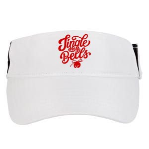 Jingle My Bells Funny Christmas Holiday Adult Drive Performance Visor