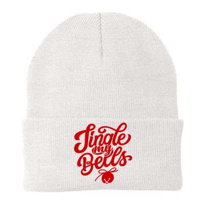 Jingle My Bells Funny Christmas Holiday Knit Cap Winter Beanie