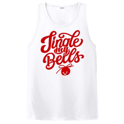 Jingle My Bells Funny Christmas Holiday PosiCharge Competitor Tank