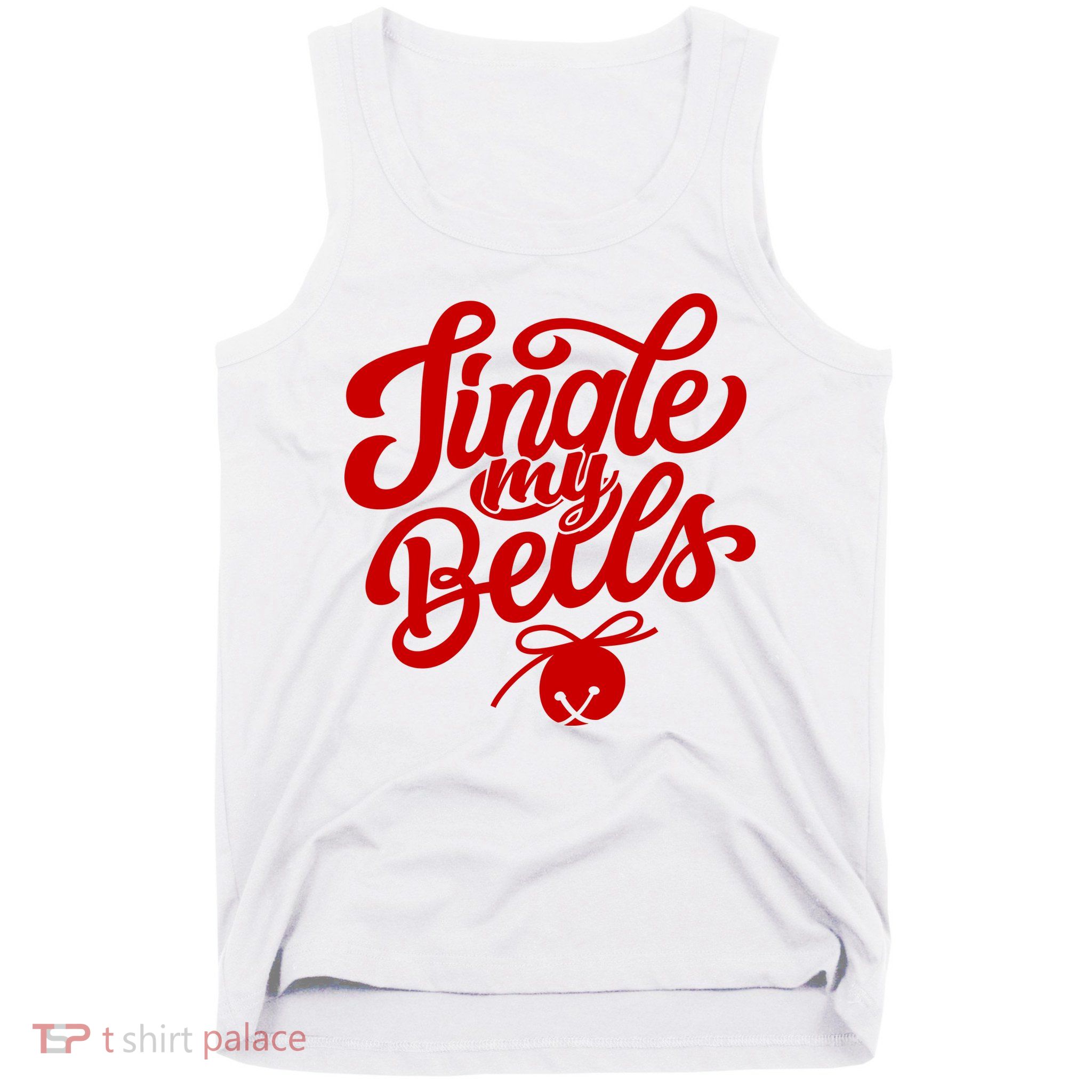 Jingle My Bells Funny Christmas Holiday Tank Top