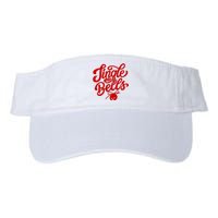 Jingle My Bells Funny Christmas Holiday Valucap Bio-Washed Visor