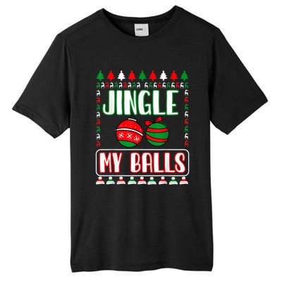 Jingle My Balls - Funny Christmas Holidays Xmas Tall Fusion ChromaSoft Performance T-Shirt