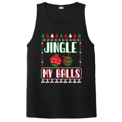 Jingle My Balls - Funny Christmas Holidays Xmas PosiCharge Competitor Tank