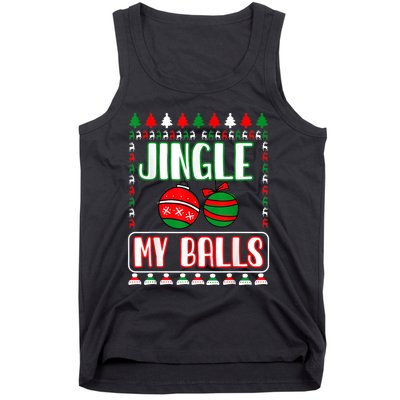 Jingle My Balls - Funny Christmas Holidays Xmas Tank Top