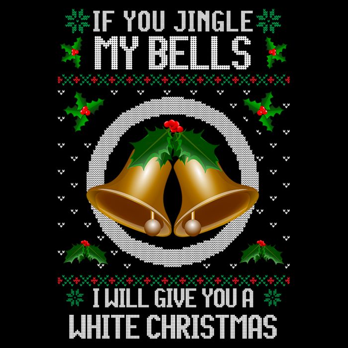 Jingle My Bells I Will Give You A White Christmas Xmas Performance Shirt