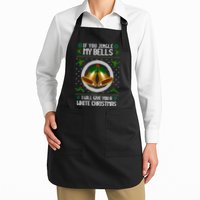 Jingle My Bells I Will Give You A White Christmas Xmas Apron