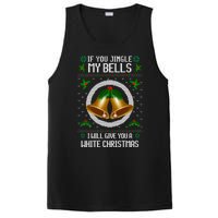 Jingle My Bells I Will Give You A White Christmas Xmas PosiCharge Competitor Tank