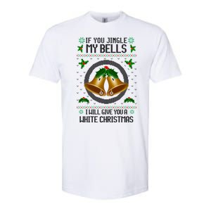 Jingle My Bells I Will Give You A White Christmas Xmas Softstyle® CVC T-Shirt