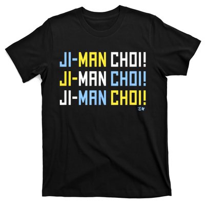 Ji Man Choi Jiman Choi Chant Tampa Bay Baseball T-Shirt