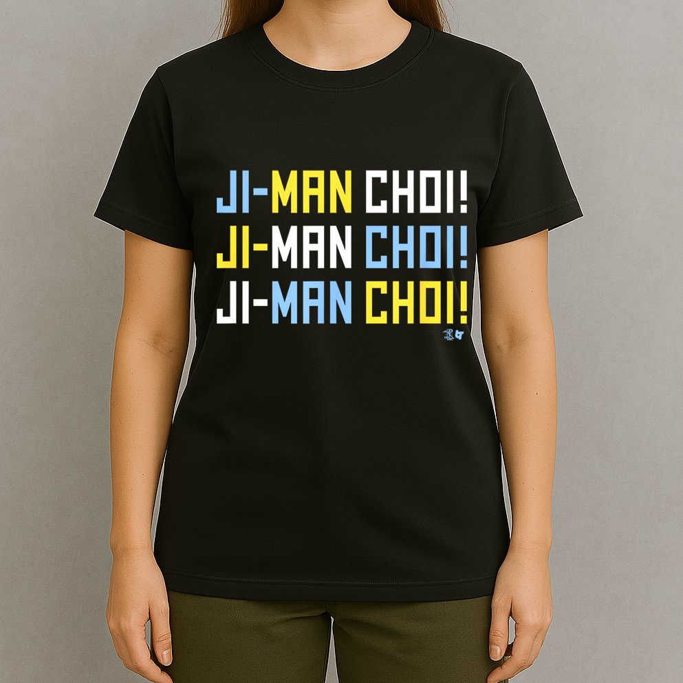Ji Man Choi Jiman Choi Chant Tampa Bay Baseball T-Shirt