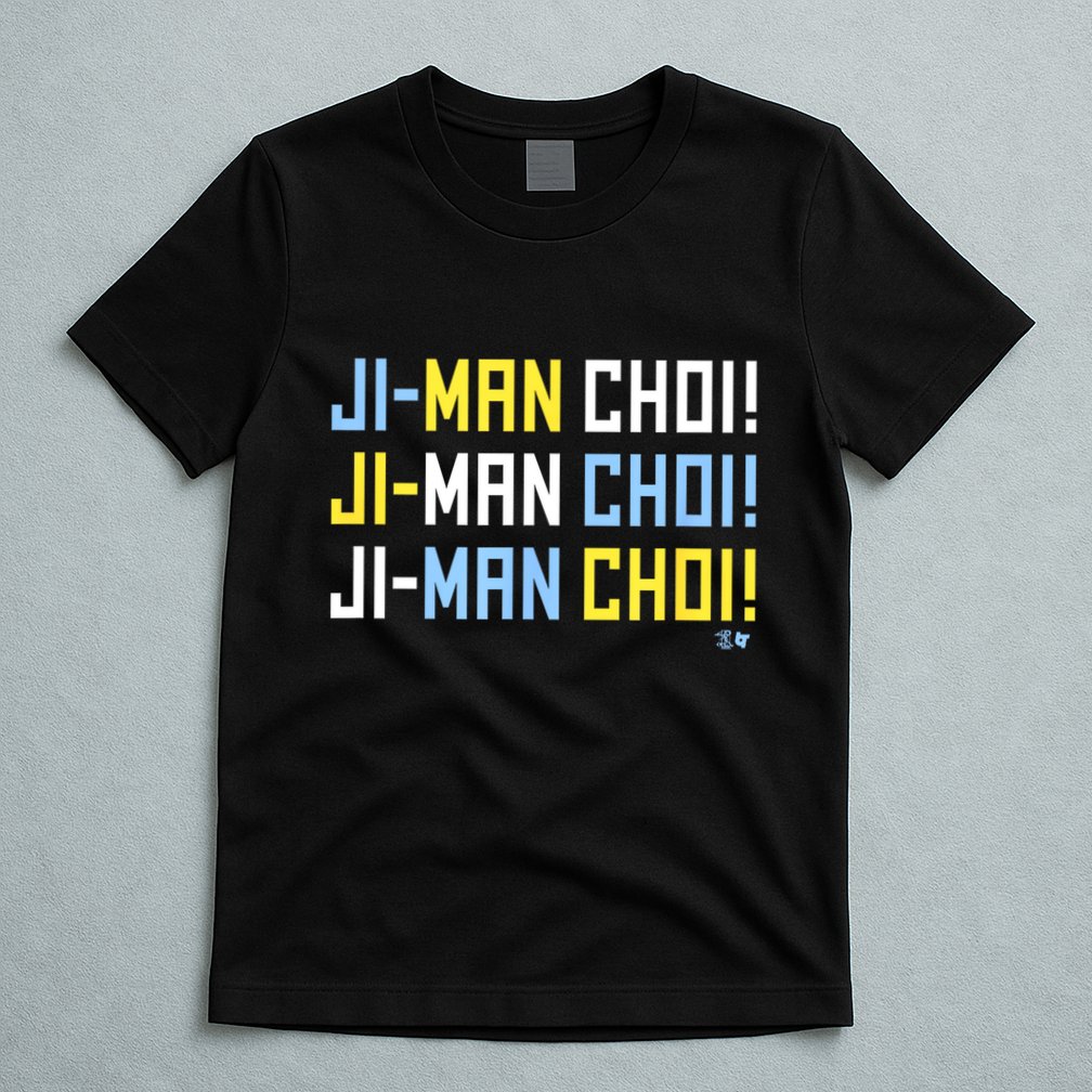Ji Man Choi Jiman Choi Chant Tampa Bay Baseball T-Shirt