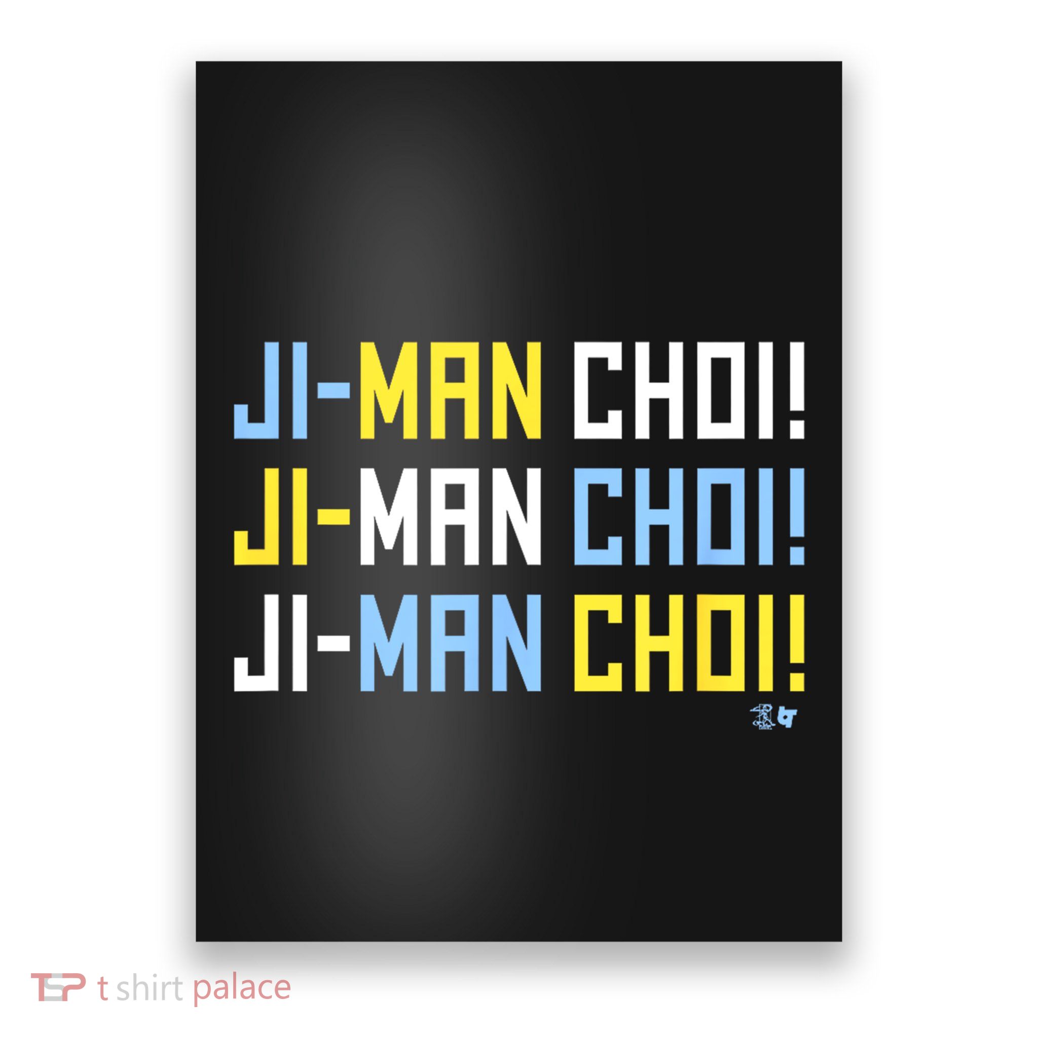 Ji Man Choi Jiman Choi Chant Tampa Bay Baseball Poster