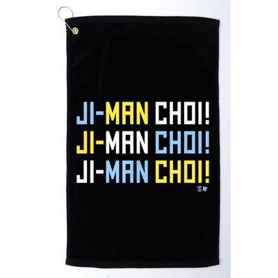 Ji Man Choi Jiman Choi Chant Tampa Bay Baseball Golf Towel