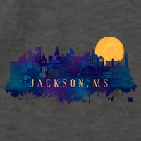 Jackson Mississippi City Vector Backpack