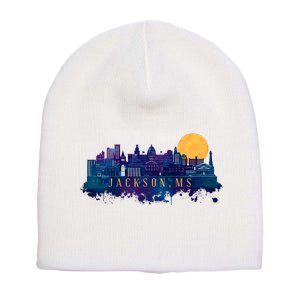 Jackson Mississippi City Short Acrylic Beanie