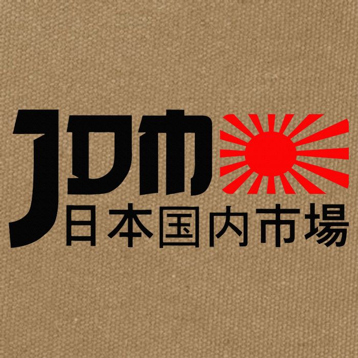 Jdm Motorsport Car Tuning Automotive Cotton Canvas Backpack