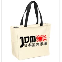 Jdm Motorsport Car Tuning Automotive Zip Tote Bag