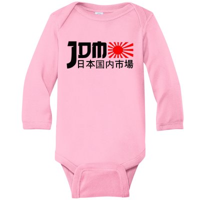 Jdm Motorsport Car Tuning Automotive Baby Long Sleeve Bodysuit