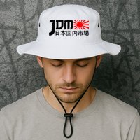 Jdm Motorsport Car Tuning Automotive Bucket Hat