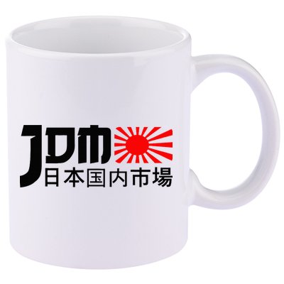 Jdm Motorsport Car Tuning Automotive 11oz C Handle Ceramic Mug