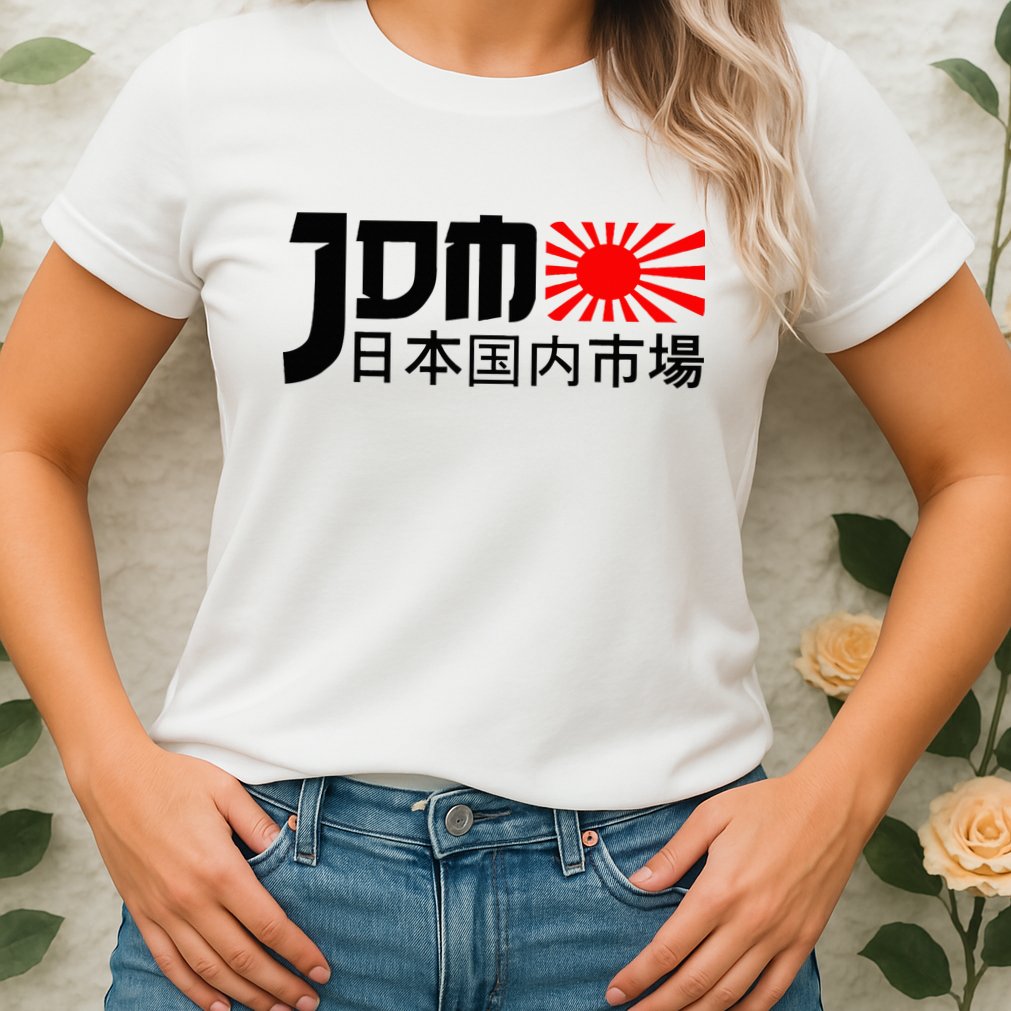 Jdm Motorsport Car Tuning Automotive Womens T-Shirt
