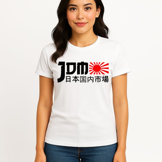 Jdm Motorsport Car Tuning Automotive Womens T-Shirt