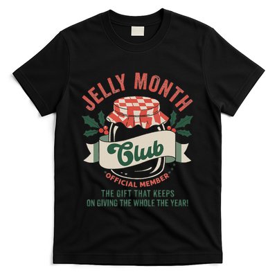 Jelly Month Club O.F.F.I.C.I.A.L Member Funny Family T-Shirt