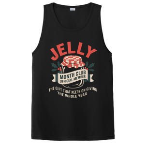 Jelly Month Club Member Funny Foodie Gift Idea PosiCharge Competitor Tank