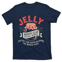 Jelly Month Club Member Funny Foodie Gift Idea T-Shirt